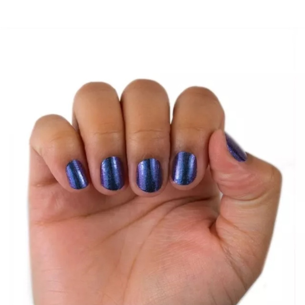 *Retired* Color Street: Blue in Peru | Navy Violet Duochrome Shimmer Dark Fall - Picture 14 of 16